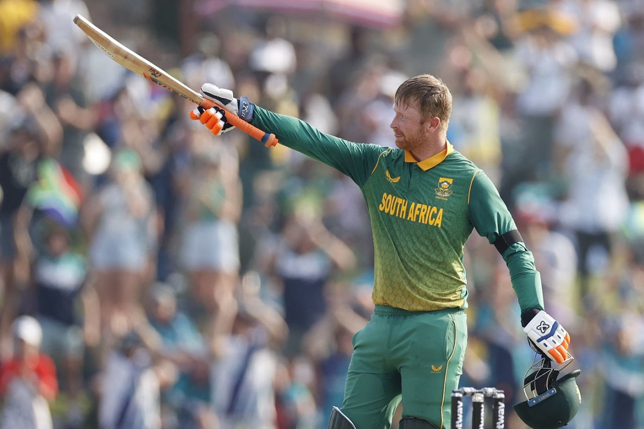 Heinrich Klaasen smashed the fourth-fastest century by a South Africa batter in ODIs, South Africa vs West Indies, 3rd ODI, Potchefstroom, March 21, 2023