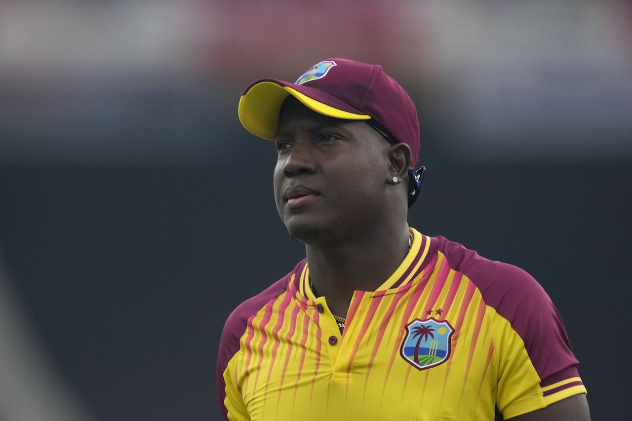 Rovman Powell made his first appearance as T20I skipper, South Africa vs West Indies, 1st T20I, Centurion, March 25, 2023