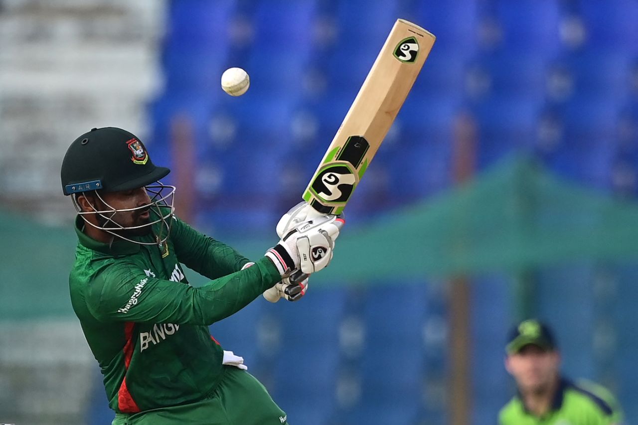 Litton Das was all power and finesse and, occasionally, cheek, Bangladesh vs Ireland, 2nd T20I, Chattogram, March 29, 2023