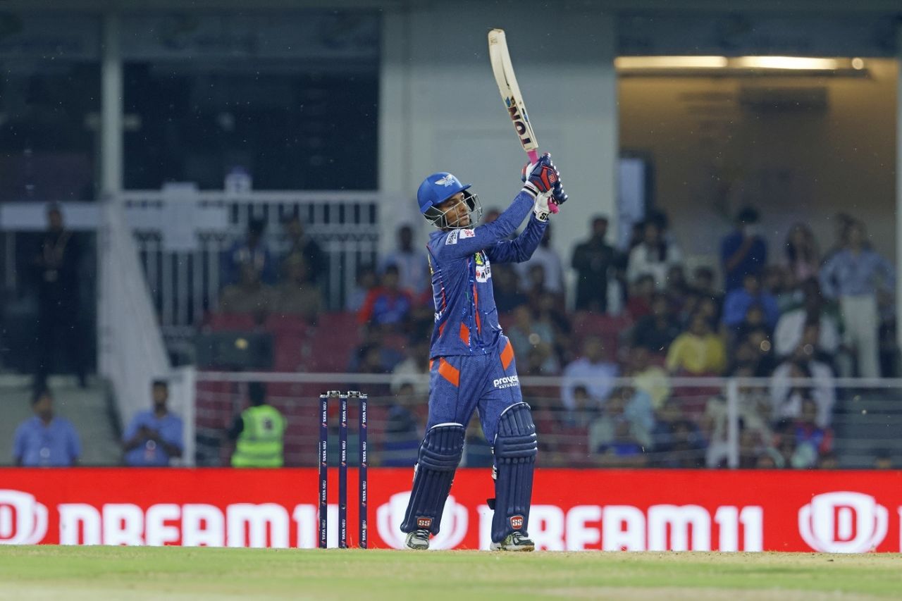 Ayush Badoni played an impressive cameo down the order, Lucknow Super Giants vs Delhi Capitals, IPL 2023, Lucknow, April 1, 2023