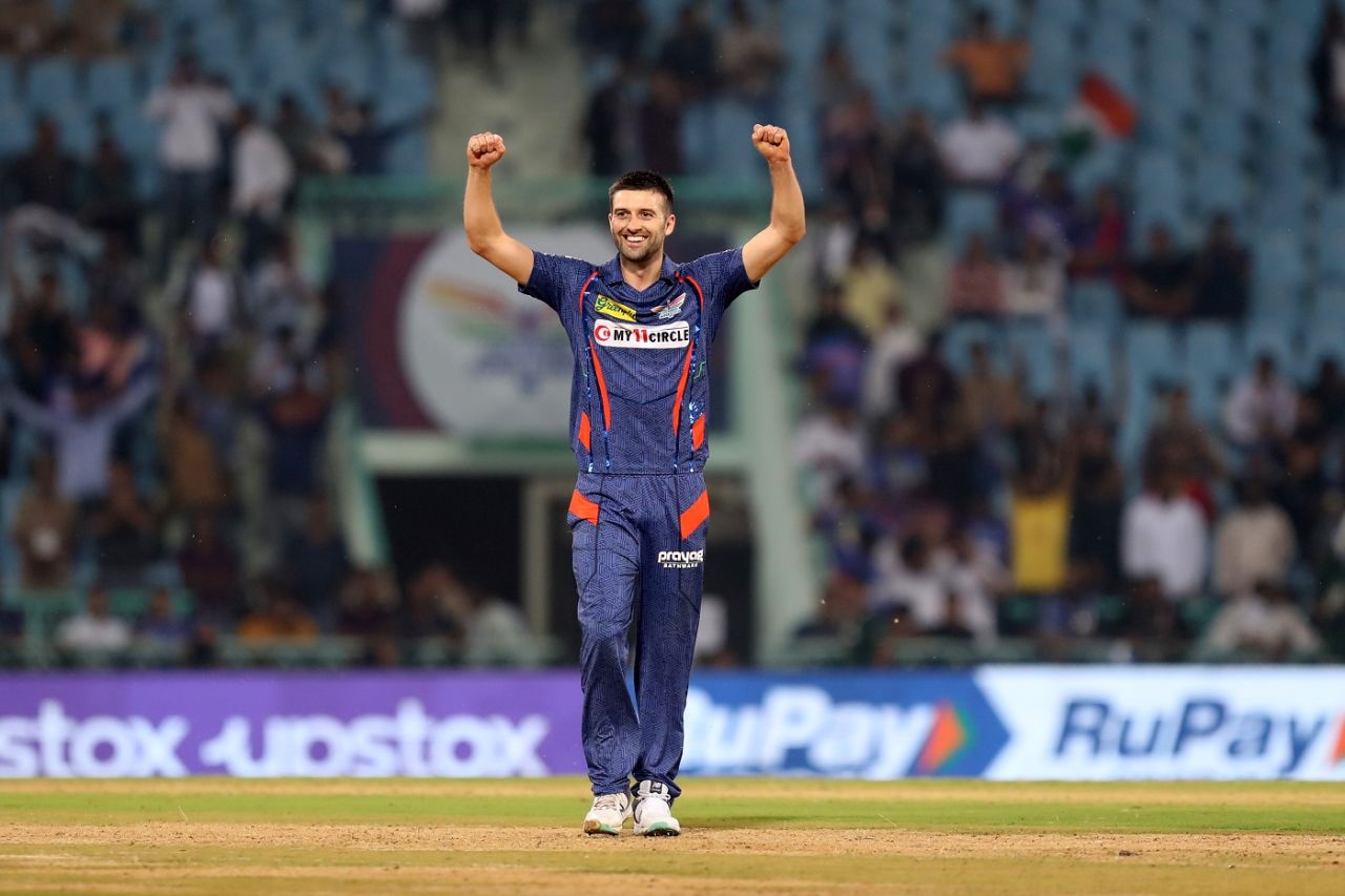 Mark Wood picked up the first five-for of the season, Lucknow Super Giants vs Delhi Capitals, IPL 2023, Lucknow, April 1, 2023