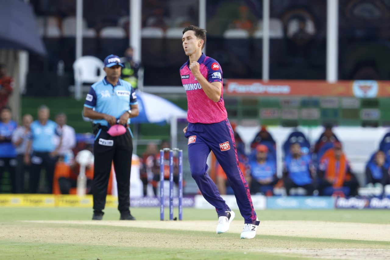 Trent Boult struck twice in the first over, Sunrisers Hyderabad vs Rajasthan Royals, IPL 2023, Hyderabad, April 2, 2023