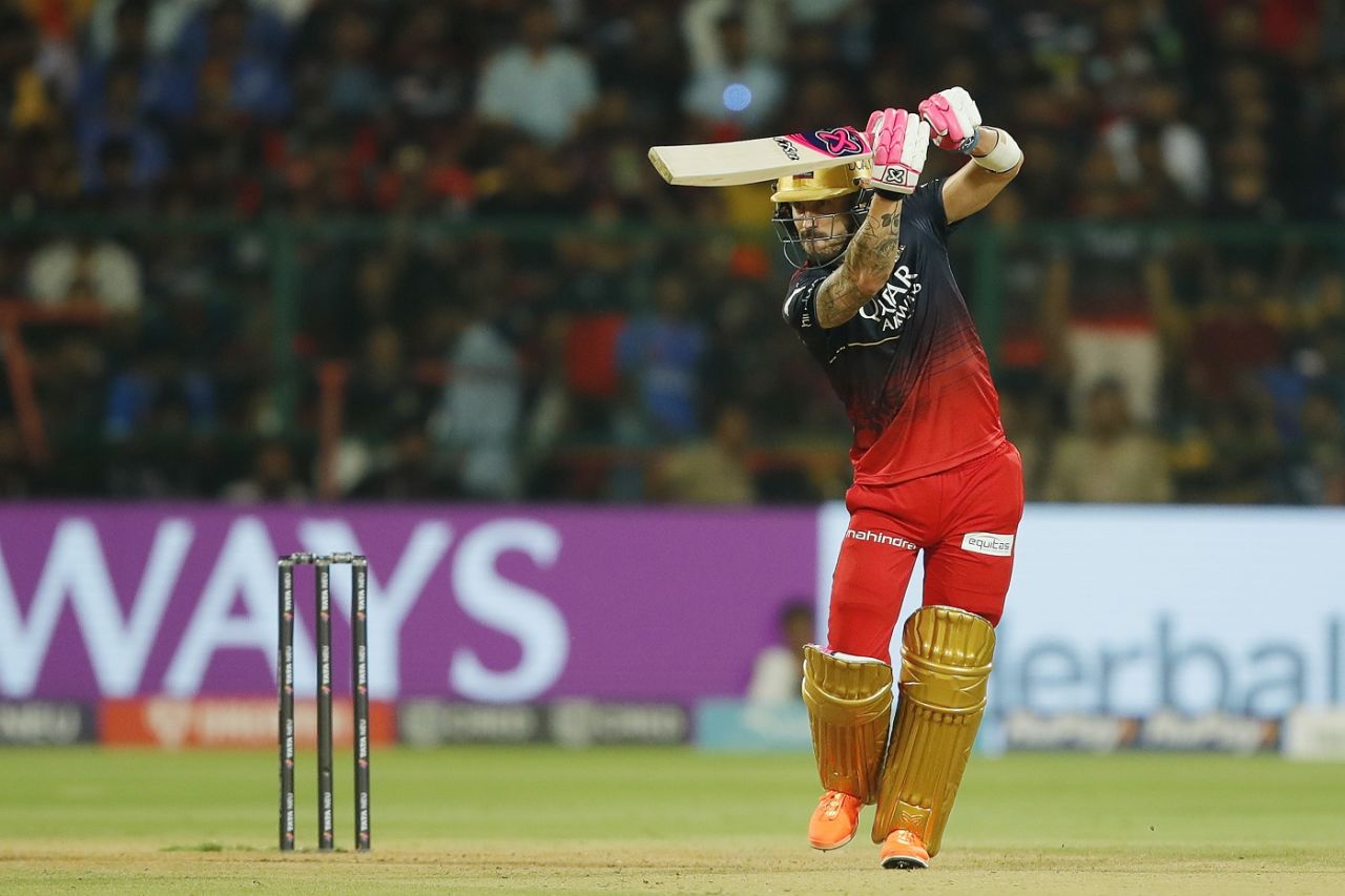 Faf du Plessis got off the blocks quickly, Royal Challengers Bangalore vs Mumbai Indians, IPL 2023, Bengaluru, April 2, 2023