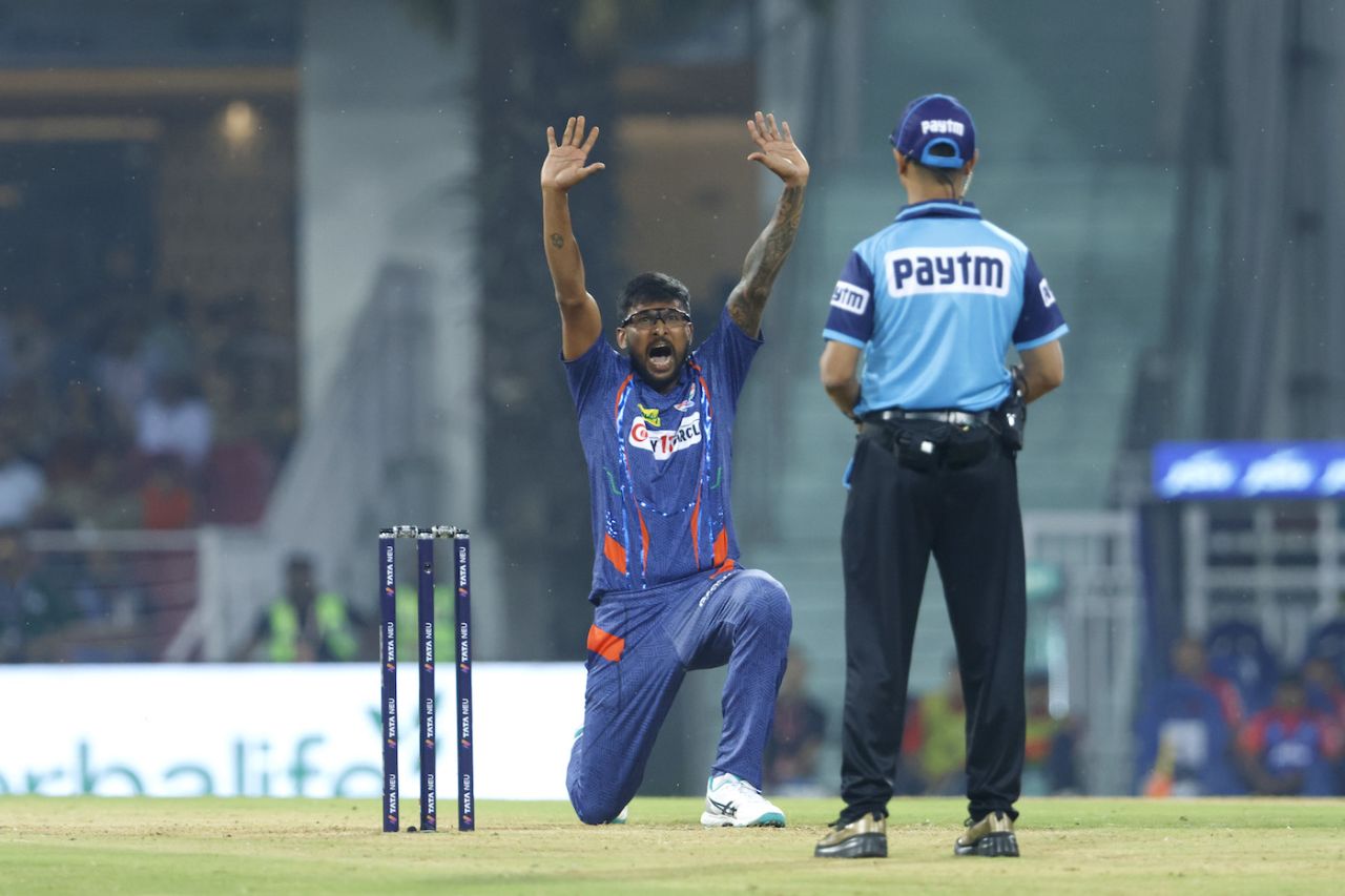 K Gowtham had an impact with bat and ball after replacing Ayush Badoni, Lucknow Super Giants vs Delhi Capitals, IPL 2023, Lucknow, April 1, 2023