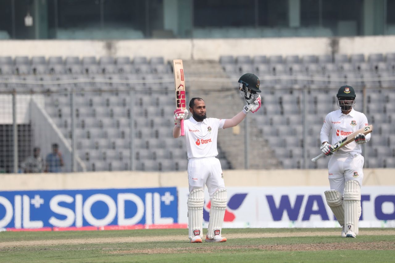 Mushfiqur Rahim brought up his century off 135 deliveries, Bangladesh vs Ireland, Only Test, 2nd day, Dhaka, April 5, 2023