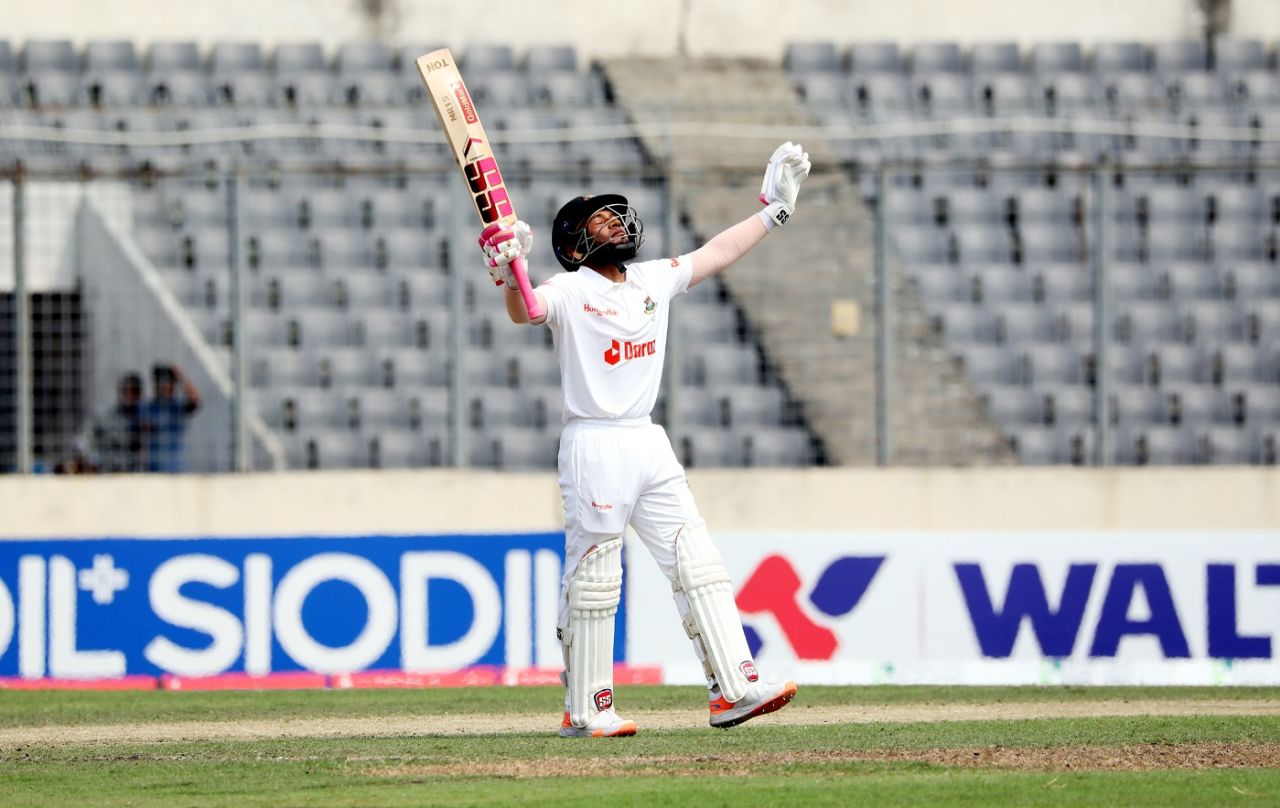 Mushfiqur Rahim scored his tenth Test century, Bangladesh vs Ireland, Only Test, 2nd day, Dhaka, April 5, 2023