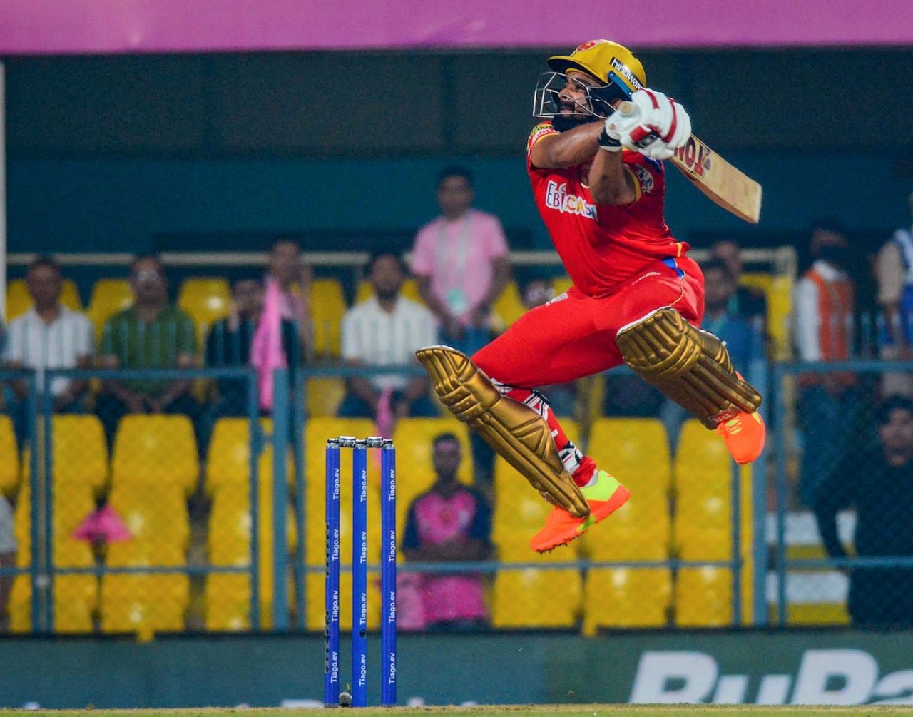 Prabhsimran Singh played some scintillating shots, not always bothering to look good while at it, Rajasthan Royals vs Punjab Kings, IPL 2023, Guwahati, April 5, 2023