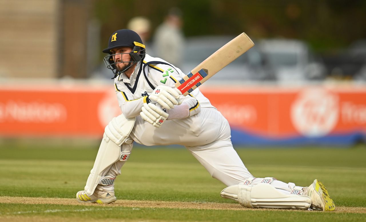 Ed Barnard was making his Warwickshire debut, Somerset v Warwickshire, Taunton, County Championship, April 8, 2023