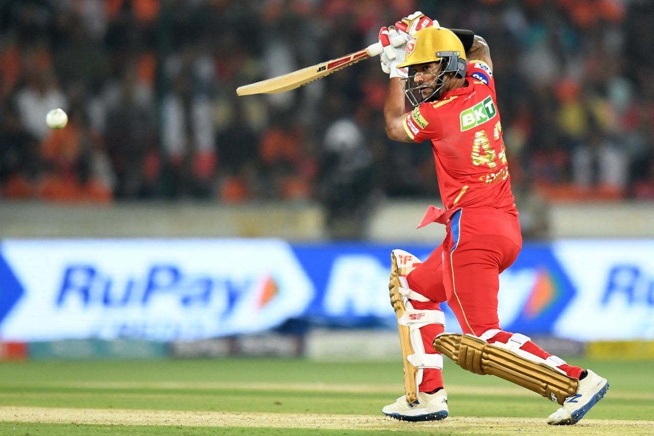 Shikhar Dhawan got going but lost partners regularly, Sunrisers Hyderabad vs Punjab Kings, IPL 2023, April 9, 2023