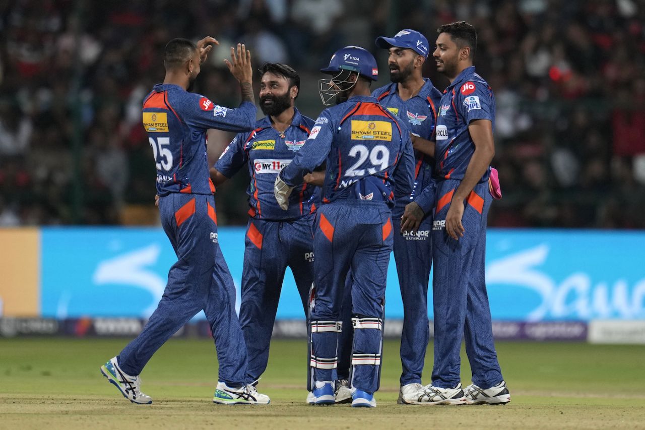 Amit Mishra struck in his first over, sending Virat Kohli back, Royal Challengers Bangalore vs Lucknow Super Giants, IPL 2023, Bengaluru, April 10, 2023