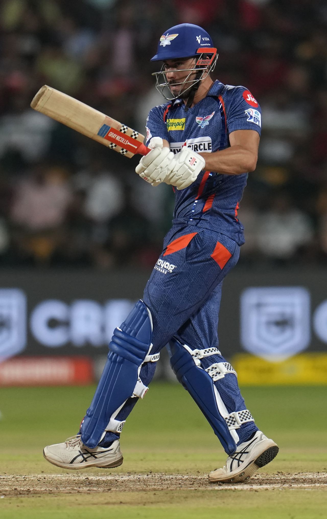 Marcus Stoinis brought up a quick half-century, Royal Challengers Bangalore vs Lucknow Super Giants, IPL 2023, Bengaluru, April 10, 2023