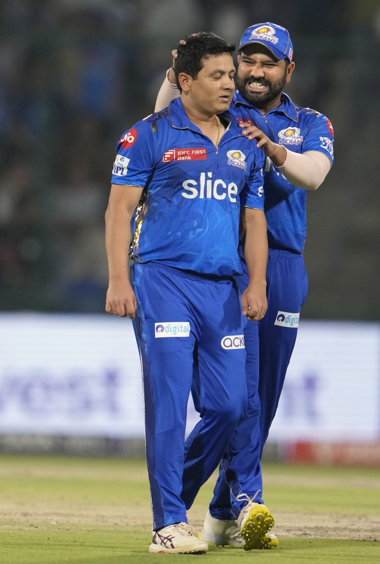 Piyush Chawla managed to get the better of Manish Pandey, Delhi Capitals v Mumbai Indians, IPL 2023, Delhi, April 11, 2023
