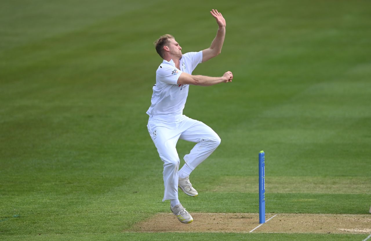 Dillon Pennington spearheaded Worcestershire's attack, Durham vs Worcestershire, Chester-le-Street, County Championship, Apri 13, 2023