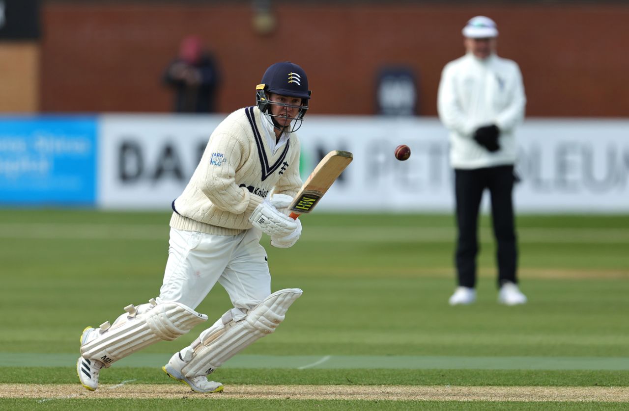 Ryan Higgins is back in Middlesex colours, Northants vs Middlesex, Northampton, County Championship, April 13, 2023