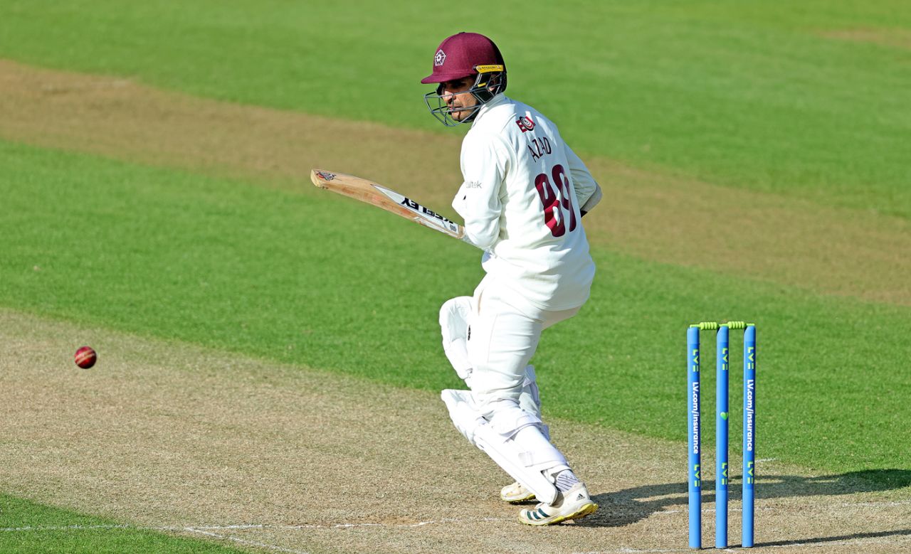 Hassan Azad is seeking to revive his career at Northants, Northants vs Middlesex, Northampton, County Championship, 2nd day, April 14, 2023
