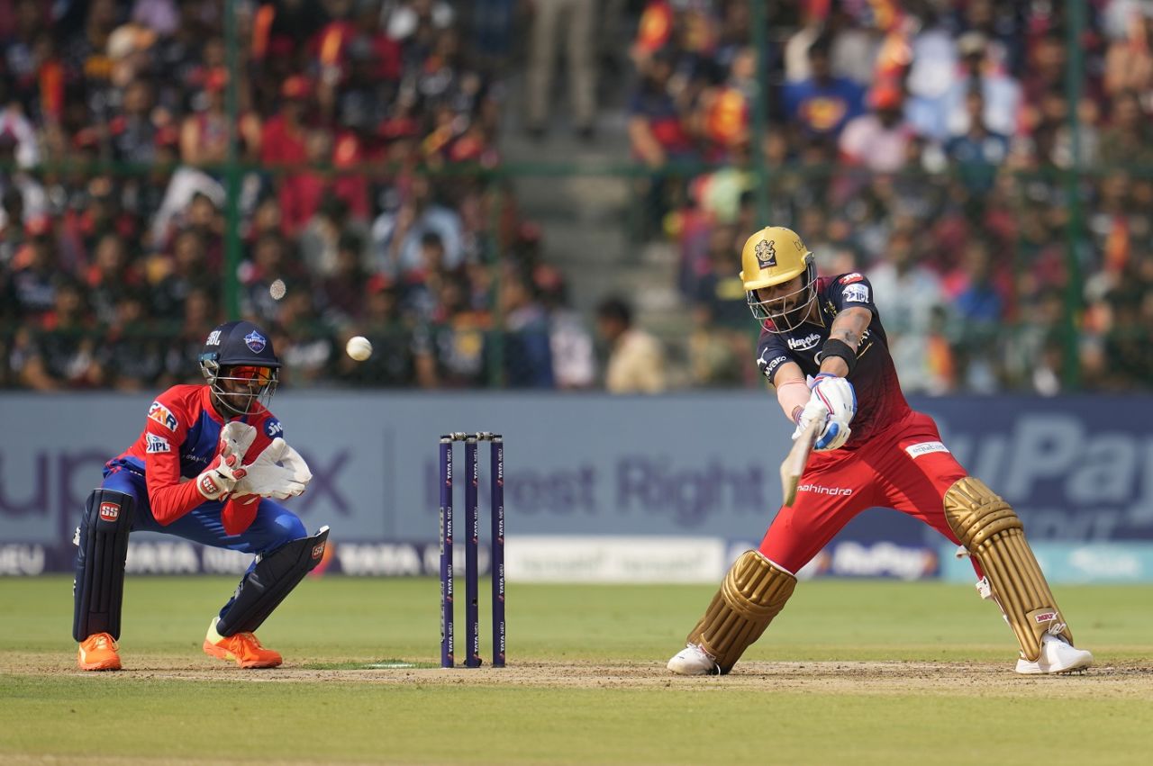 Virat Kohli made 50 off 34, Royal Challengers Bangalore vs Delhi Capitals, IPL 2023, Bengaluru, April 15, 2023