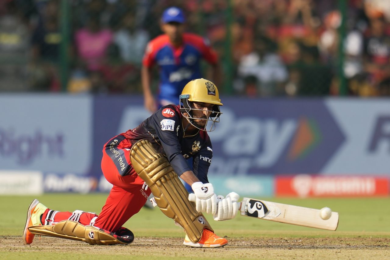 Shahbaz Ahmed sweeps it away, Royal Challengers Bangalore vs Delhi Capitals, IPL 2023, Bengaluru, April 15, 2023