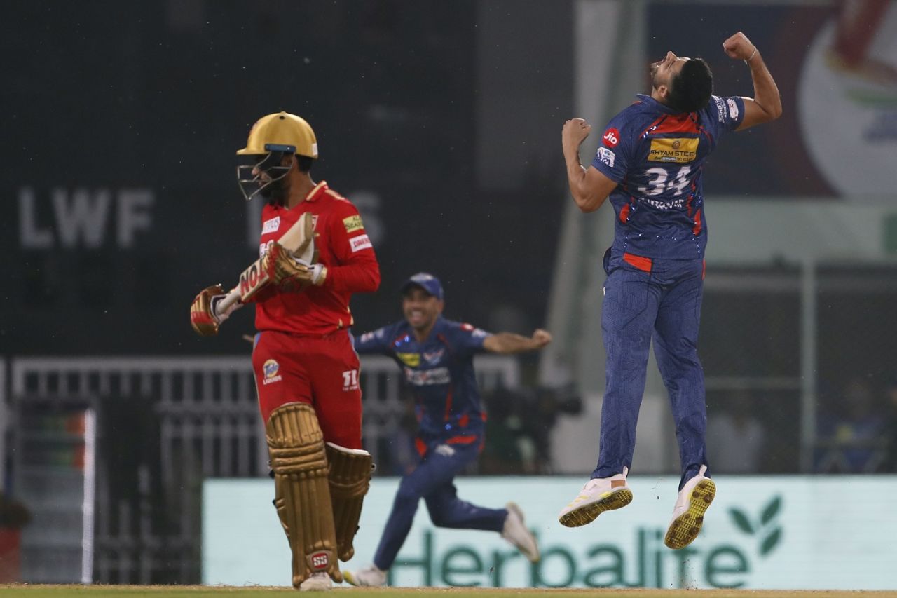 Yudhvir Singh Charak got the wicket of Atharva Taide, Lucknow Super Giants vs Punjab Kings, IPL 2023, Lucknow, April 15, 2023