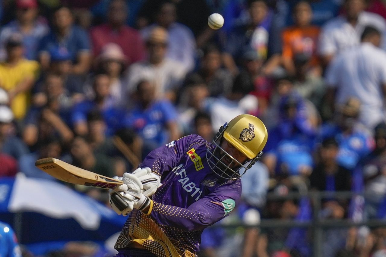 Venkatesh Iyer brought up his fifty off 23 balls, Mumbai Indians vs Kolkata Knight Riders, IPL 2023, Mumbai, April 16, 2023