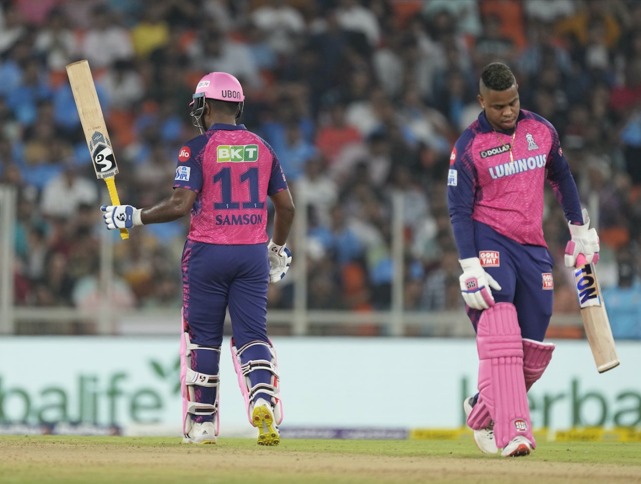 Sanju Samson's fifty brought his team back into the game, Gujarat Titans vs Rajasthan Royals, IPL 2023, Ahmedabad, April 16, 2023