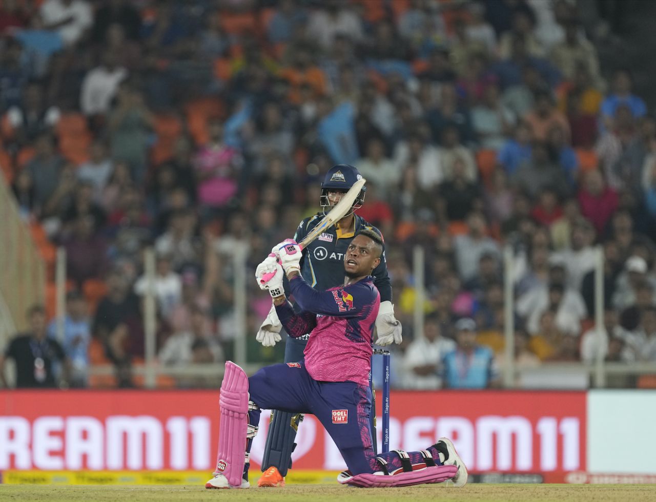 Shimron Hetmyer made a match-winning 56*, Gujarat Titans vs Rajasthan Royals, IPL 2023, Ahmedabad, April 16, 2023