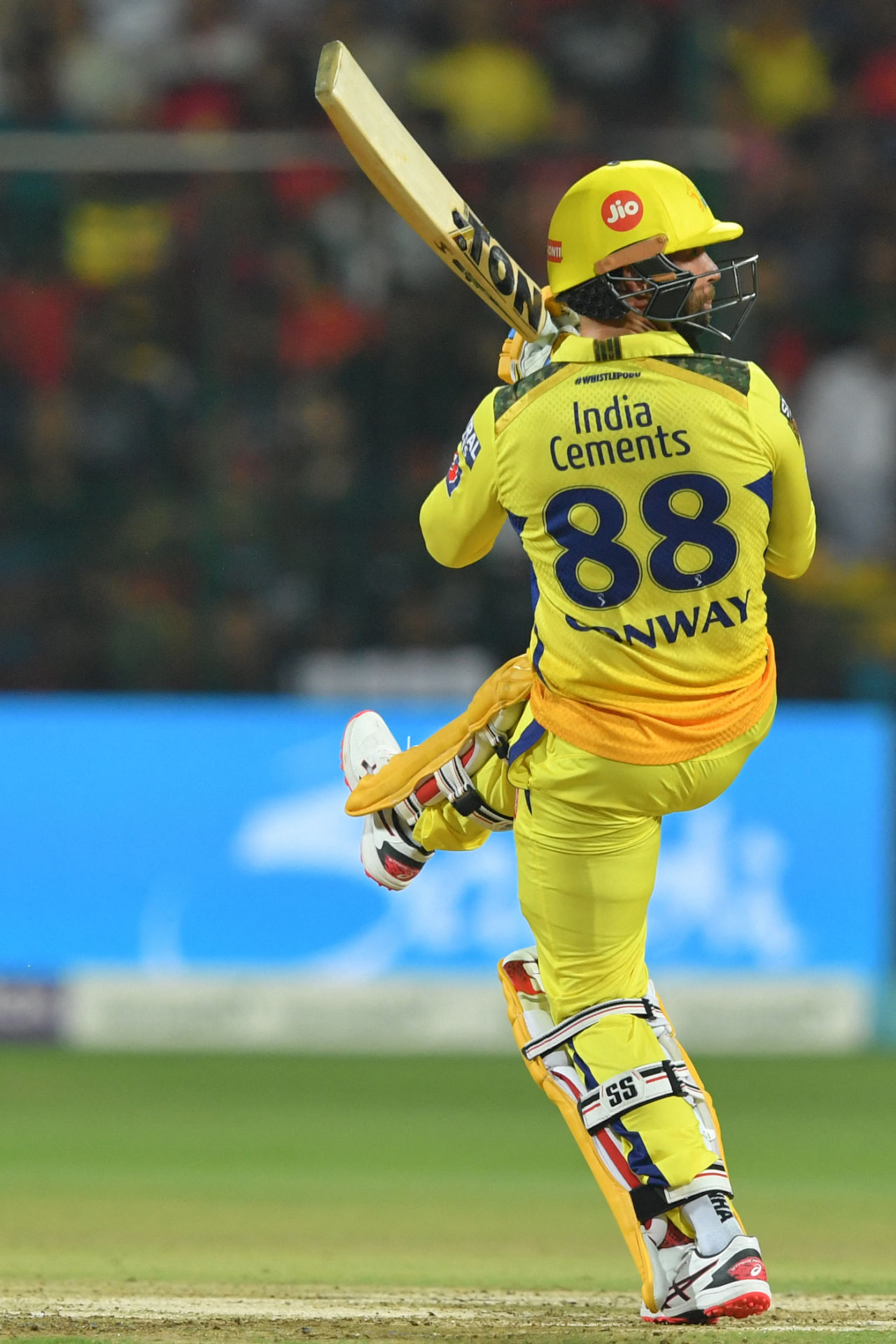 Devon Conway hit the ball to all parts of the ground, Royal Challengers Bangalore vs Chennai Super Kings, IPL 2023, Bengaluru, April 17, 2023