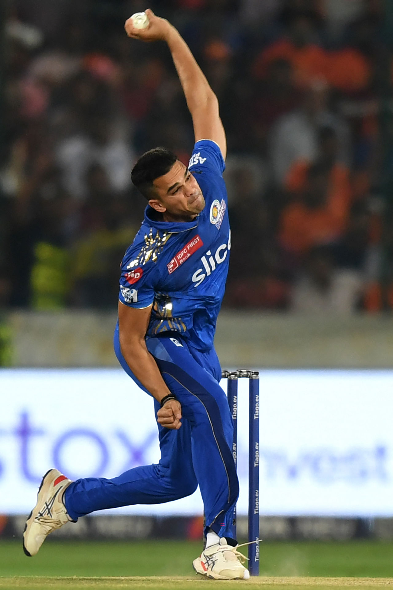 Arjun Tendulkar opened the bowling for Mumbai Indians, Sunrisers Hyderabad vs Mumbai Indians, IPL 2023, Hyderabad, April 18, 2023