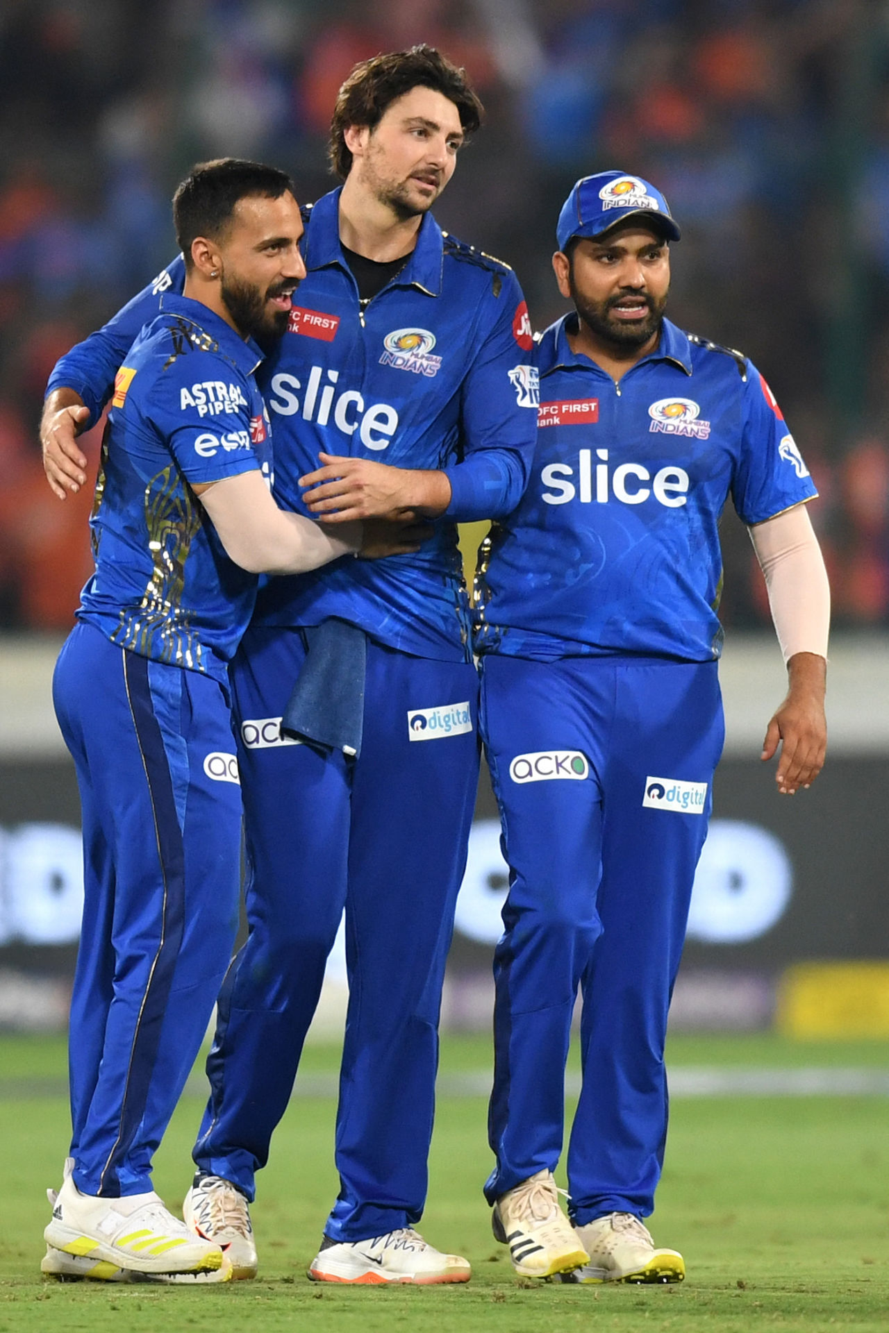 Tim David had a hand in many of the SRH wickets, Sunrisers Hyderabad vs Mumbai Indians, IPL 2023, Hyderabad, April 18, 2023