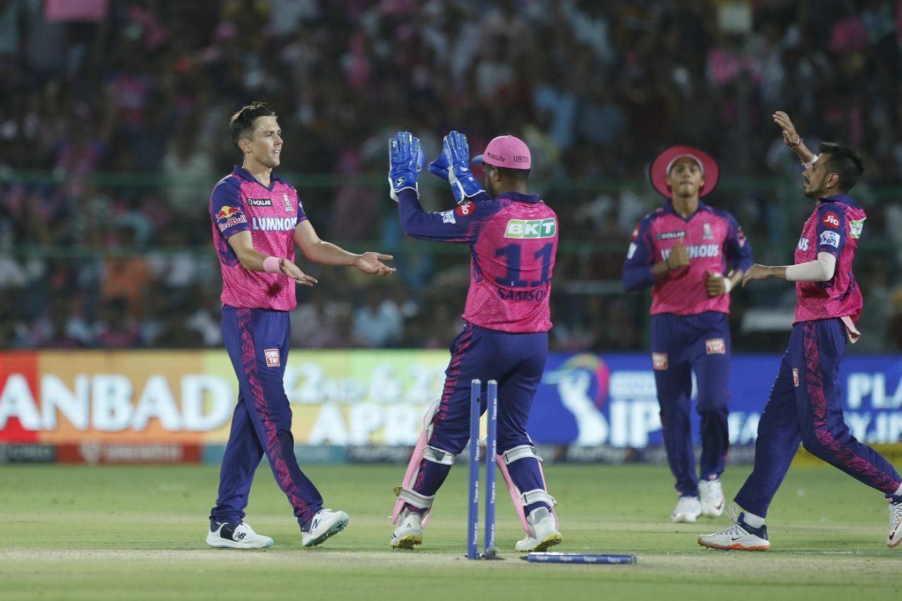 Trent Boult finished with figures of 1 for 16, Rajasthan Royals vs Lucknow Super Giants, IPL 2023, Jaipur, April 19, 2023