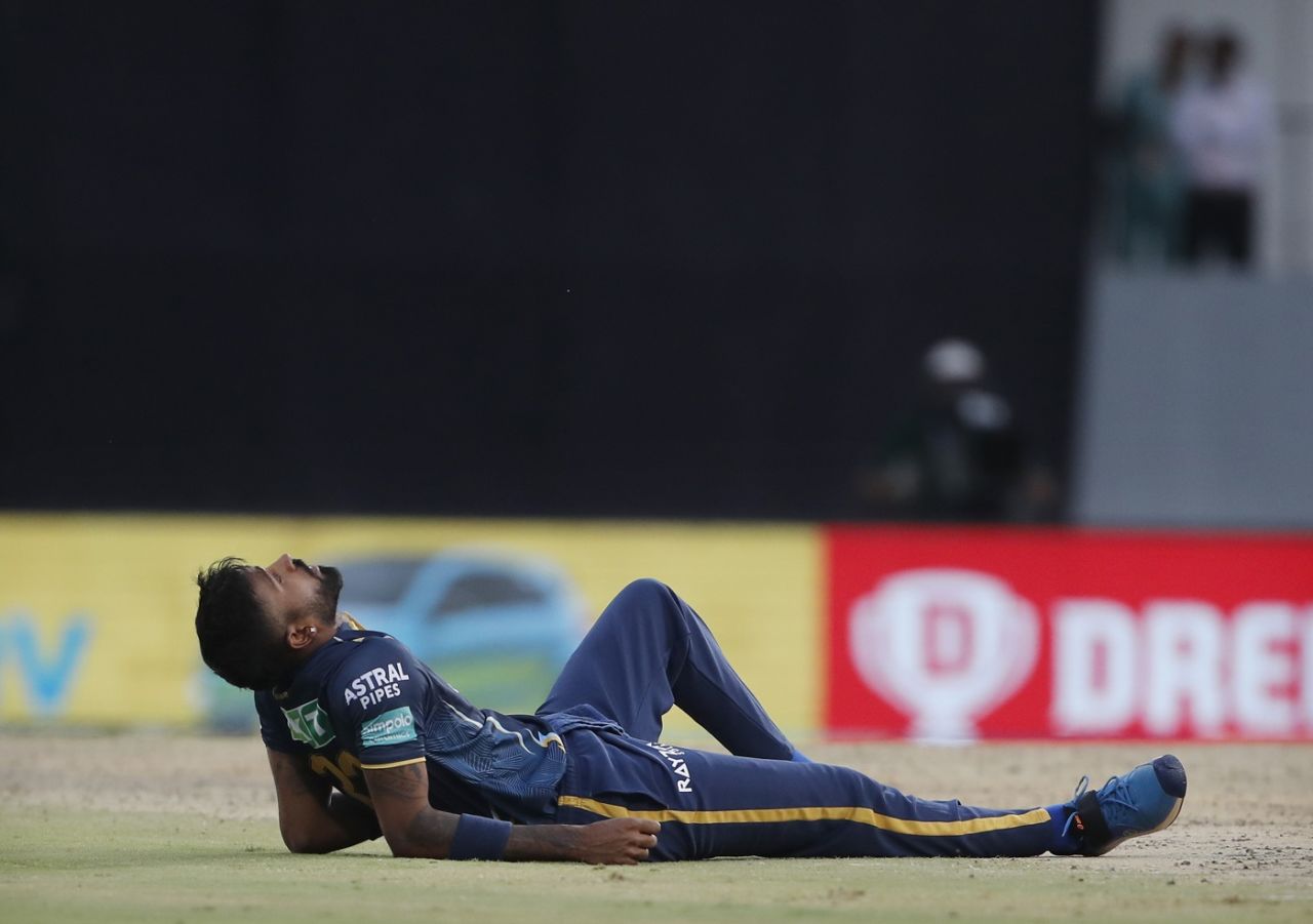 Hardik Pandya - the captain did not have a lot going his way, Lucknow Super Giants vs Gujarat Titans, IPL 2023, Lucknow, April 22, 2023