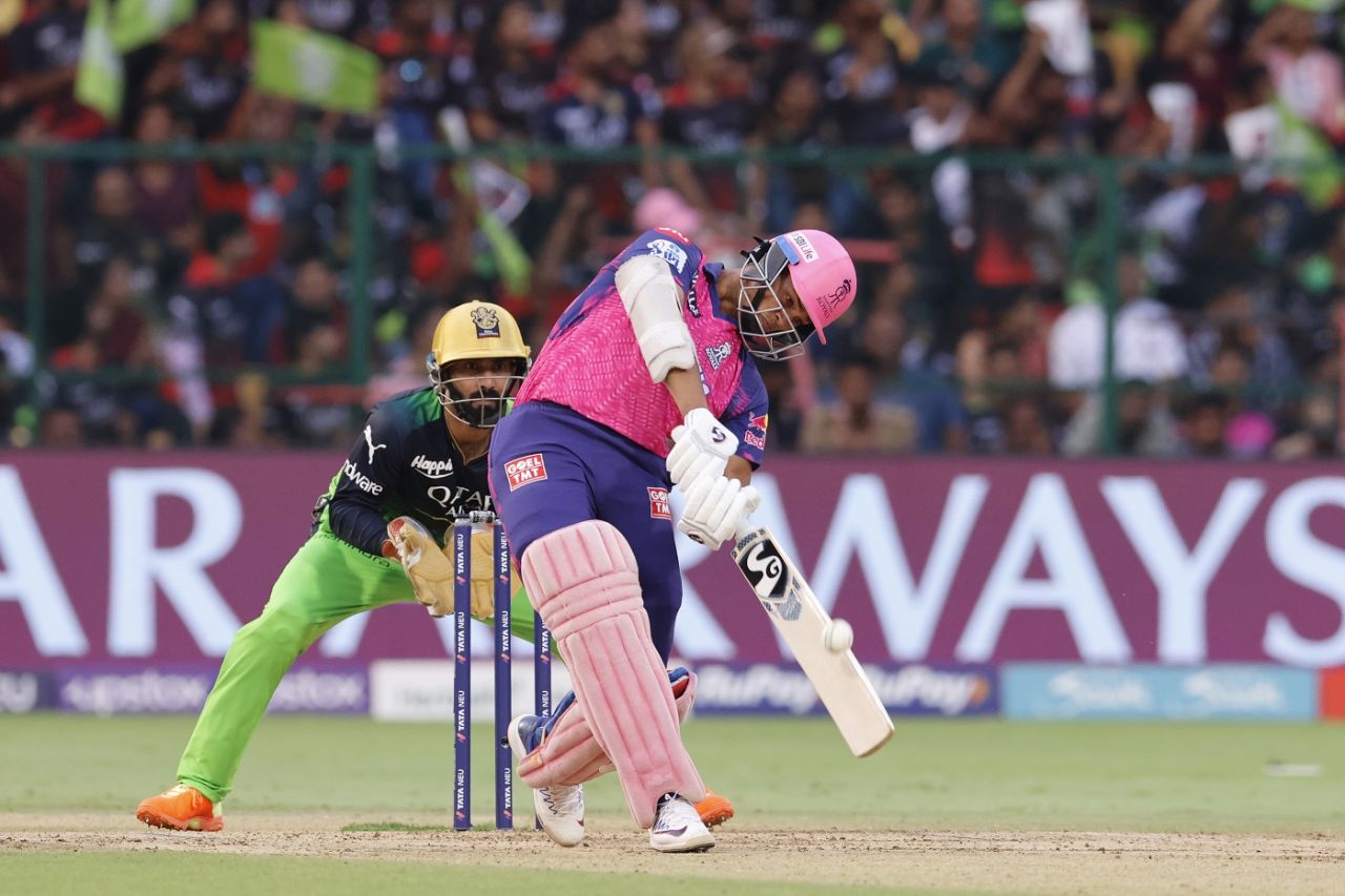 Yashasvi Jaiswal takes on Glenn Maxwell, Royal Challengers Bangalore vs Rajasthan Royals, IPL 2023, Bengaluru, April 23, 2023