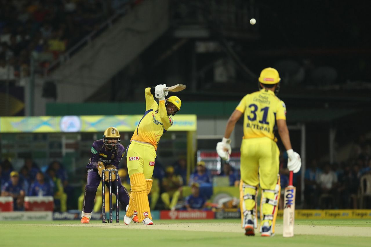 Devon Conway and Ruturaj Gaikwad put on another half-century stand for Super Kings, Kolkata Knight Riders vs Chennai Super Kings, IPL 2023, Kolkata, April 23, 2023