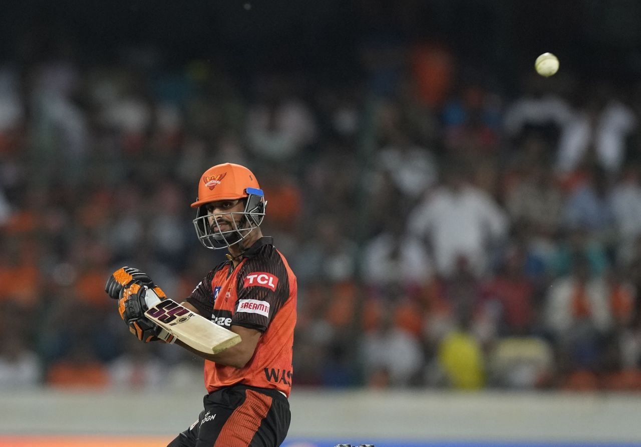 Washington Sundar ramps one away, Sunrisers Hyderabad vs Delhi Capitals, IPL 2023, Hyderabad, April 24, 2023