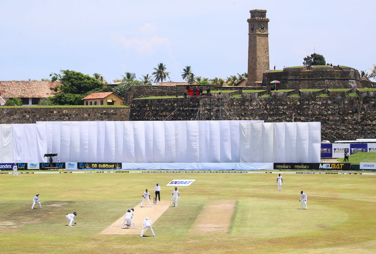 A general view of the play at Galle, Sri Lanka vs Ireland, 2nd Test, Day 2, Galle, April 25, 2023
