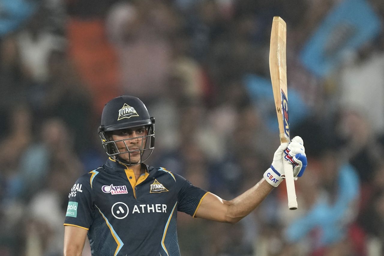 Shubman Gill brought up a 30-ball half-century, Gujarat Titans vs Mumbai Indians, IPL 2023, Ahmedabad, April 25, 2023
