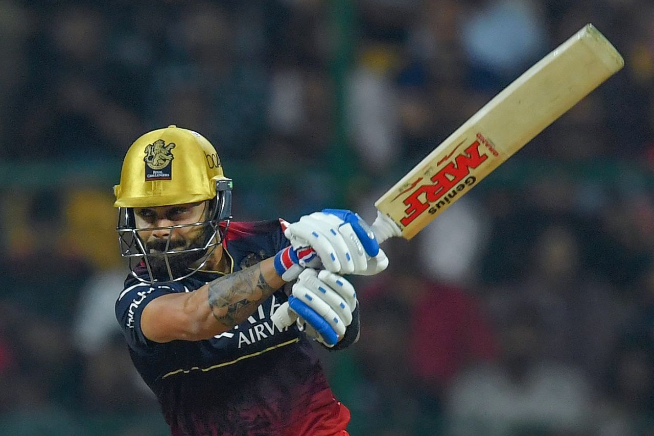 Virat Kohli was off the blocks quickly, Royal Challengers Bangalore vs Kolkata Knight Riders, IPL 2023, Bengaluru, April 26, 2023