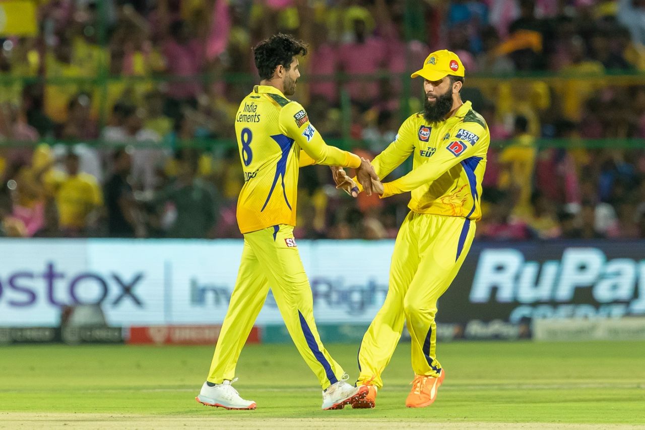 Ravindra Jadeja and Moeen Ali have been an integral part of CSK, Rajasthan Royals vs Chennai Super Kings, IPL 2023, Jaipur, April 27, 2023