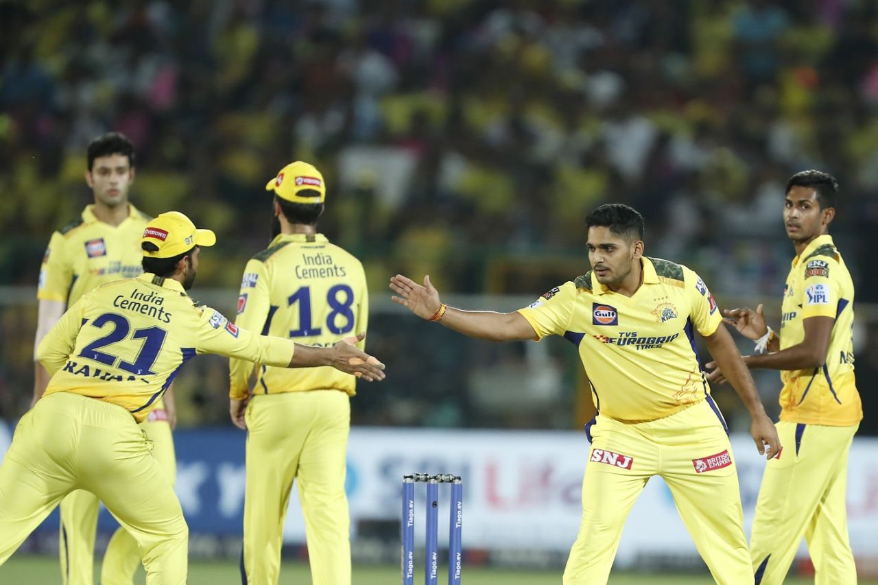 Tushar Deshpande dismissed Sanju Samson and Yashasvi Jaiswal in the same over, Rajasthan Royals vs Chennai Super Kings, IPL 2023, Jaipur, April 27, 2023