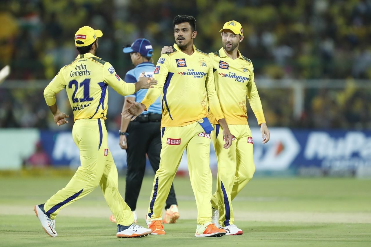 Maheesh Theekshana had Shimron Hetmyer chopping on, Rajasthan Royals vs Chennai Super Kings, IPL 2023, Jaipur, April 27, 2023