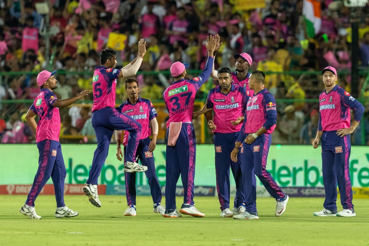 R Ashwin dismissed Ambati Rayudu for a first-ball duck, Rajasthan Royals vs Chennai Super Kings, IPL 2023, Jaipur, April 27, 2023