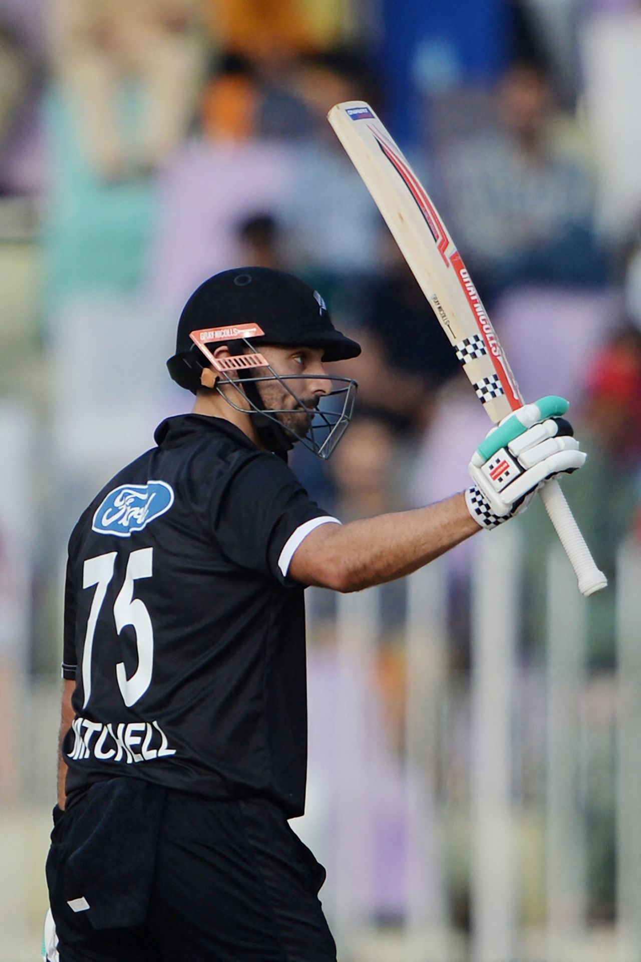 Daryl Mitchell produced a solid knock, Pakistan vs New Zealand, 2nd ODI, Rawalpindi, April 29, 2023