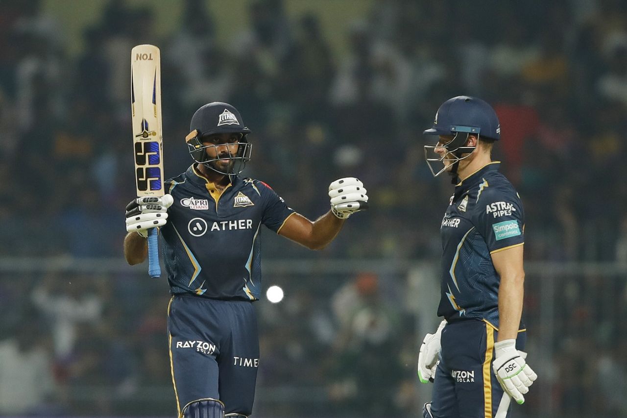 Vijay Shankar and David Miller put on an 87-run stand in just 39 deliveries, Kolkata Knight Riders vs Gujarat Titans, IPL 2023, Kolkata, April 29, 2023
