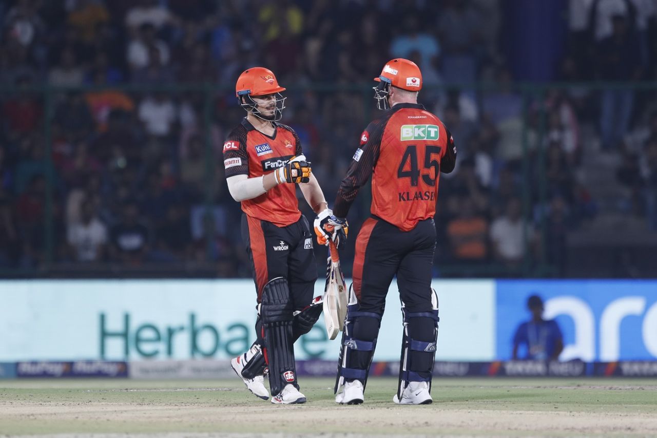 Abdul Samad and Heinrich Klaasen added 53 in quick time, Delhi Capitals vs Sunrisers Hyderabad, IPL 2023, Delhi, April 29, 2023