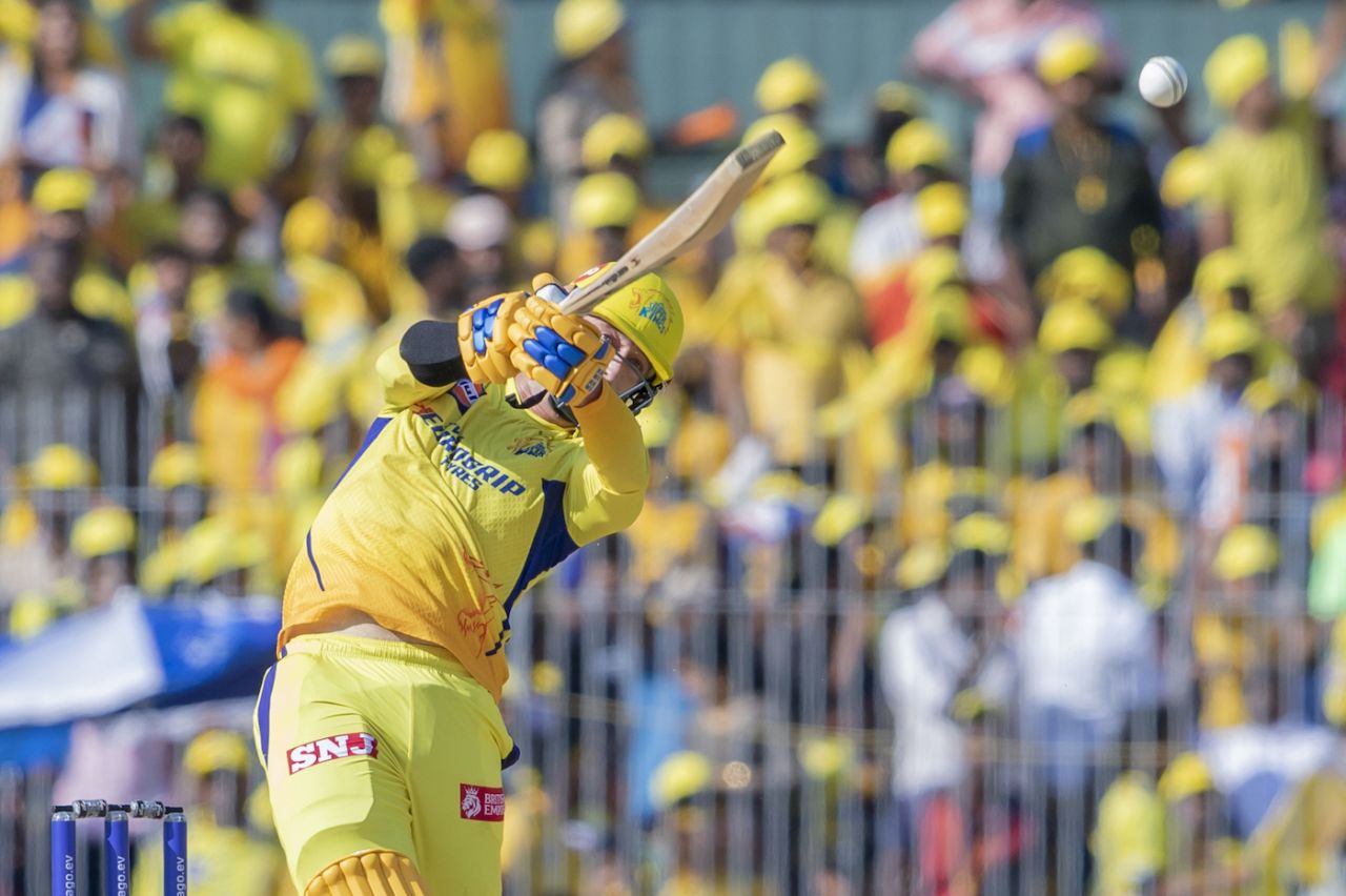 Devon Conway goes down the ground, Chennai Super Kings vs Punjab Kings, IPL 2023, Chennai, April 30, 2023