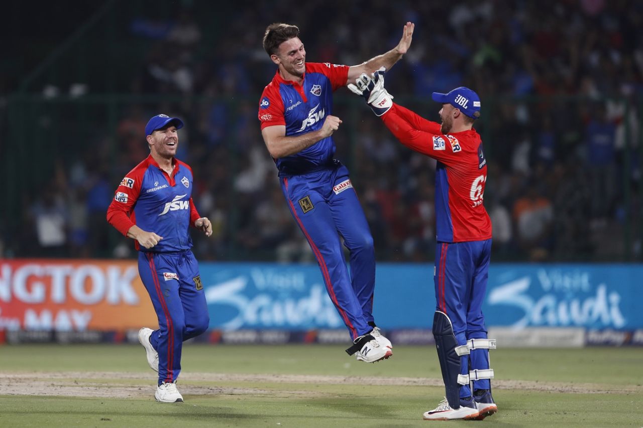 Mitchell Marsh got Glenn Maxwell out for a first-ball duck, Delhi Capitals vs Royal Challengers Bangalore, IPL 2023, Delhi, May 6, 2023