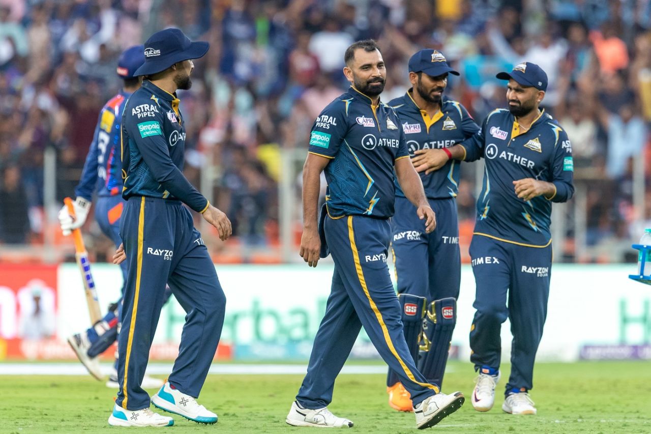 Mohammed Shami dismissed Deepak Hooda, Gujarat Titans vs Lucknow Super Giants, IPL 2023, Ahmedabad, May 7, 2023