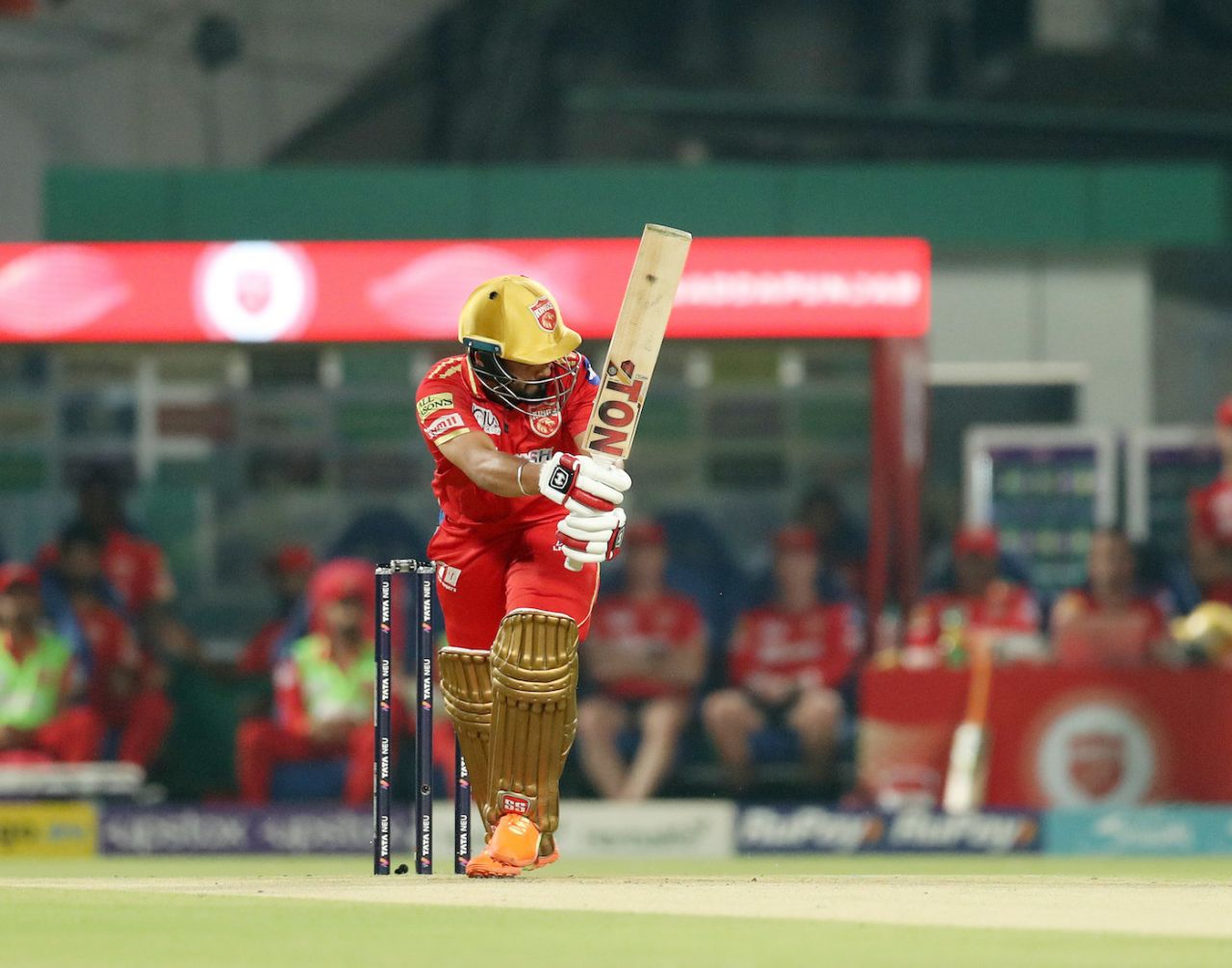 Prabhsimran Singh clips off his pads, Kolkata Knight Riders vs Punjab Kings, IPL 2023, Kolkata, May 8, 2023