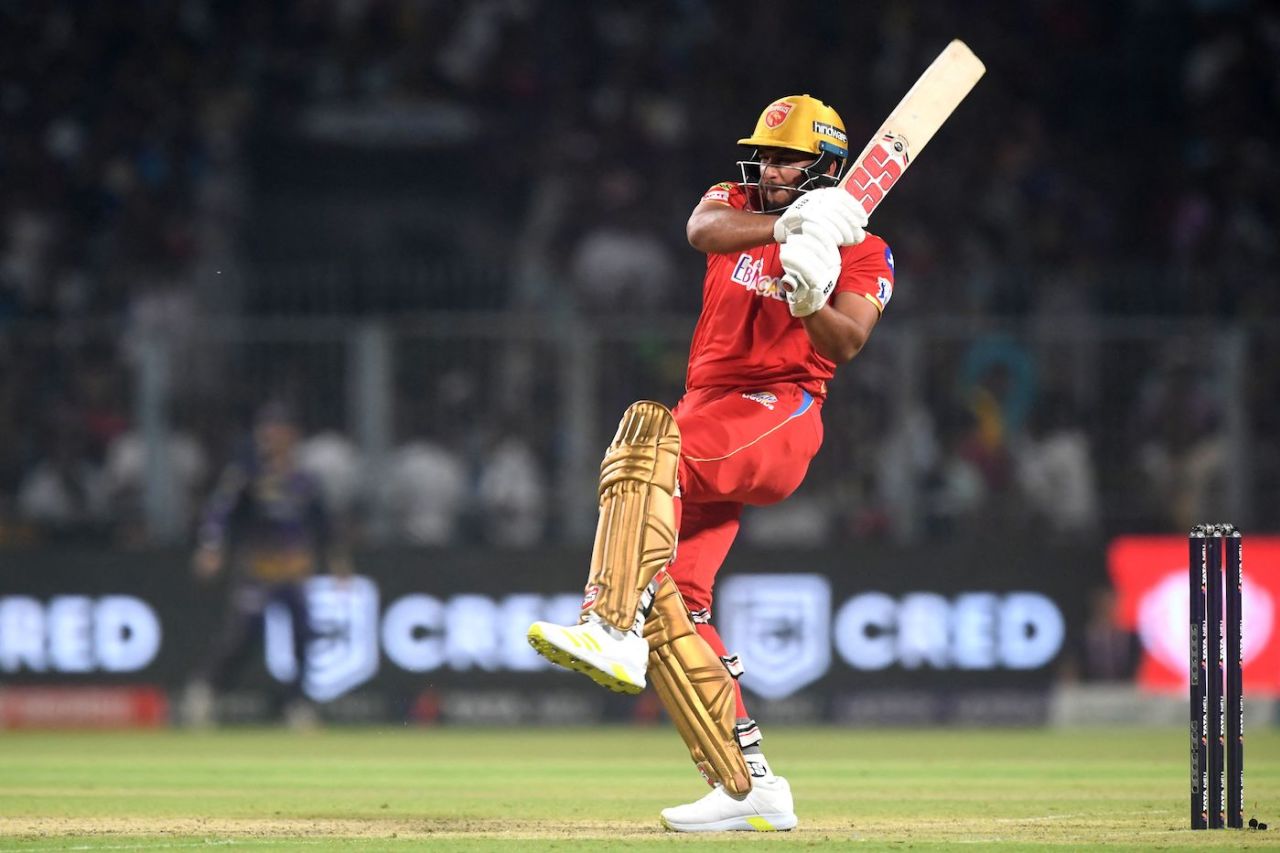 Shahrukh Khan pulls, Kolkata Knight Riders vs Punjab Kings, IPL 2023, Kolkata, May 8, 2023