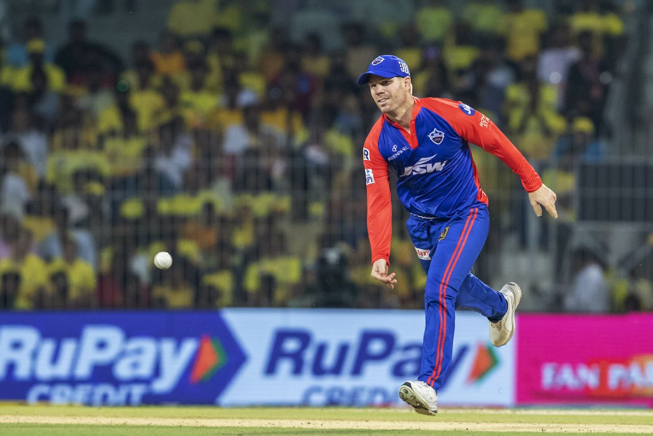 David Warner was a livewire in the field, as usual, Chennai Super Kings vs Delhi Capitals, IPL 2023, Chennai, May 10, 2023