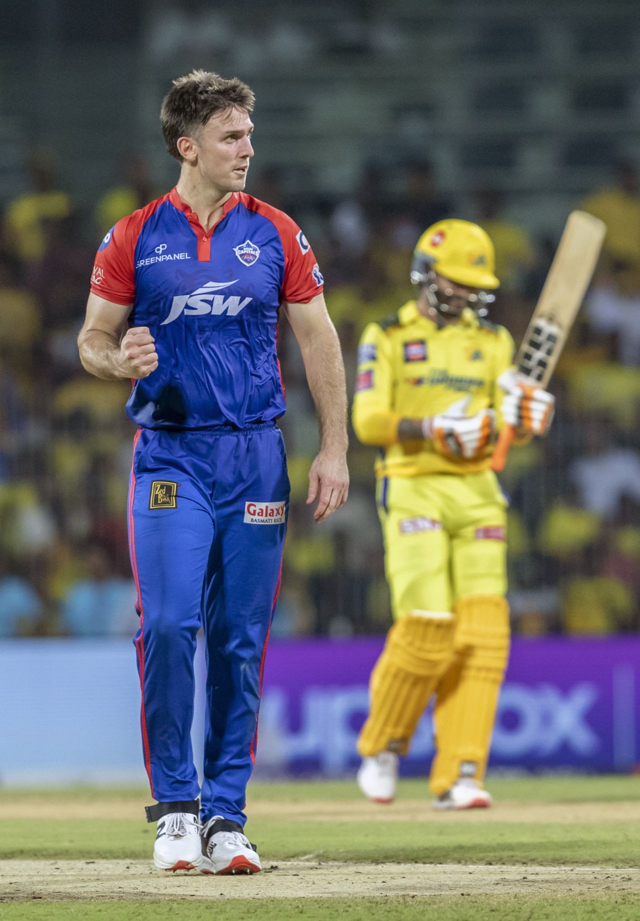 Mitchell Marsh picked up three wickets, including two in the last over, Chennai Super Kings vs Delhi Capitals, IPL 2023, Chennai, May 10, 2023